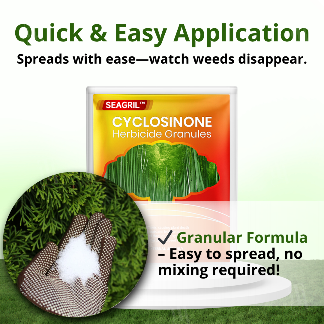 SEAGRILβ’ Cyclosinone Herbicide Granules (ππ% ππ½π½ ππ‘ππ¦ ππ‘ ππ¬ π ππ‘π¨π§ππ¦)