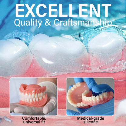 🔥Final 3 Hours: 70%OFF✅ Made and Shipped from the US|SEAGRIL™ Suction-fit Complete Denture 🍀