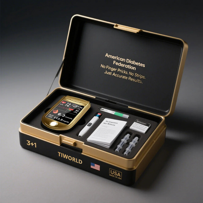 🎅Christmas Hot Sale Ends Today: 70% OFF!Develops Newly Launched Non-Invasive Smart Glucose Meter 🔥made in the USA🔥