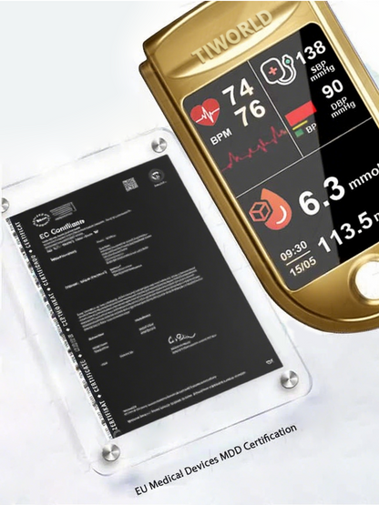 🎅Christmas Hot Sale Ends Today: 70% OFF!Develops Newly Launched Non-Invasive Smart Glucose Meter 🔥made in the USA🔥