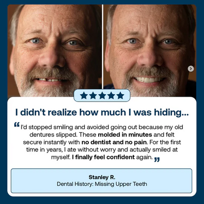 🎁Ends Today: 70% OFF! ⏰Yagoo™ Medical Full Denture with Strong Suctiond🦷Obtain American Dental Association (ADA) Certification