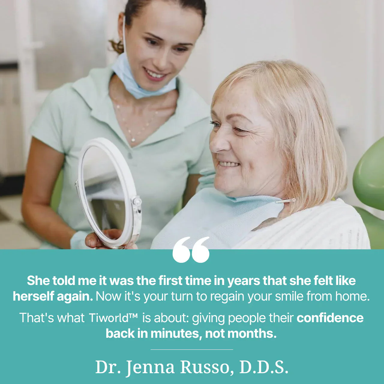 "Last Chance: 70% OFF Tiworld™ Custom-Fit Full Dentures – Boost Your Confidence Today!"