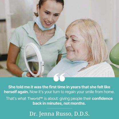 "Last Chance: 70% OFF Tiworld™ Custom-Fit Full Dentures – Boost Your Confidence Today!"